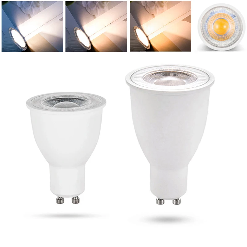 

GU10 10W 15W High Power LED Spotlight Bulb No Flicker 110V 220V Cold Neutral Warm White Lamps Replace 100W 150W Halogen Lighting