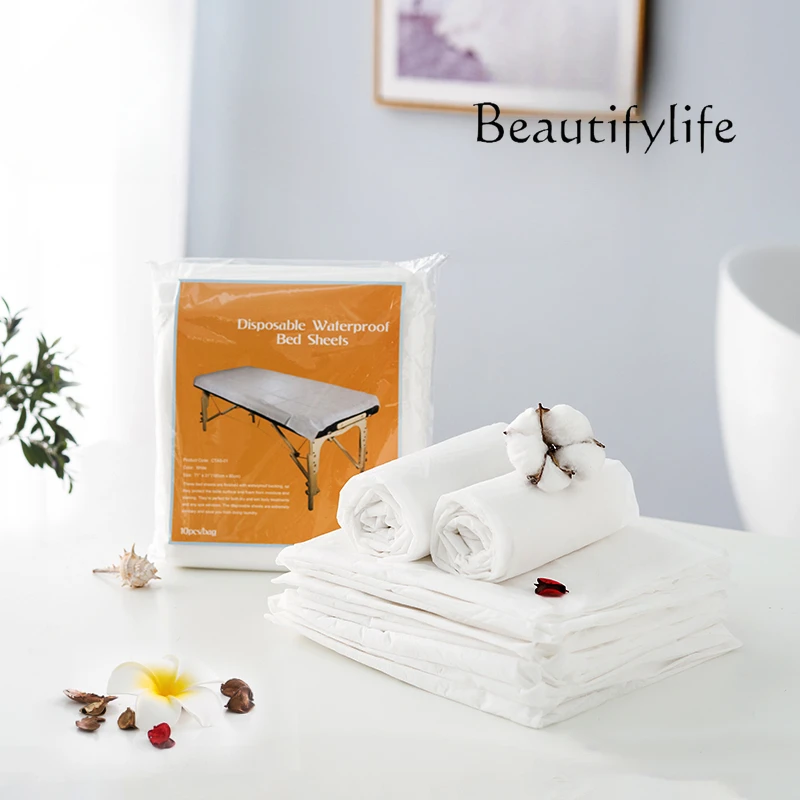 White Disposable Waterproof Bed Waterproof Oil-Proof Sheet Facial Bed Massage Couch Non-Woven Bed Sheet
White Disposable Waterproof Bed Waterproof Oil-Proof Sheet Facial Bed Massage Couch Non-Woven Bed Sheet