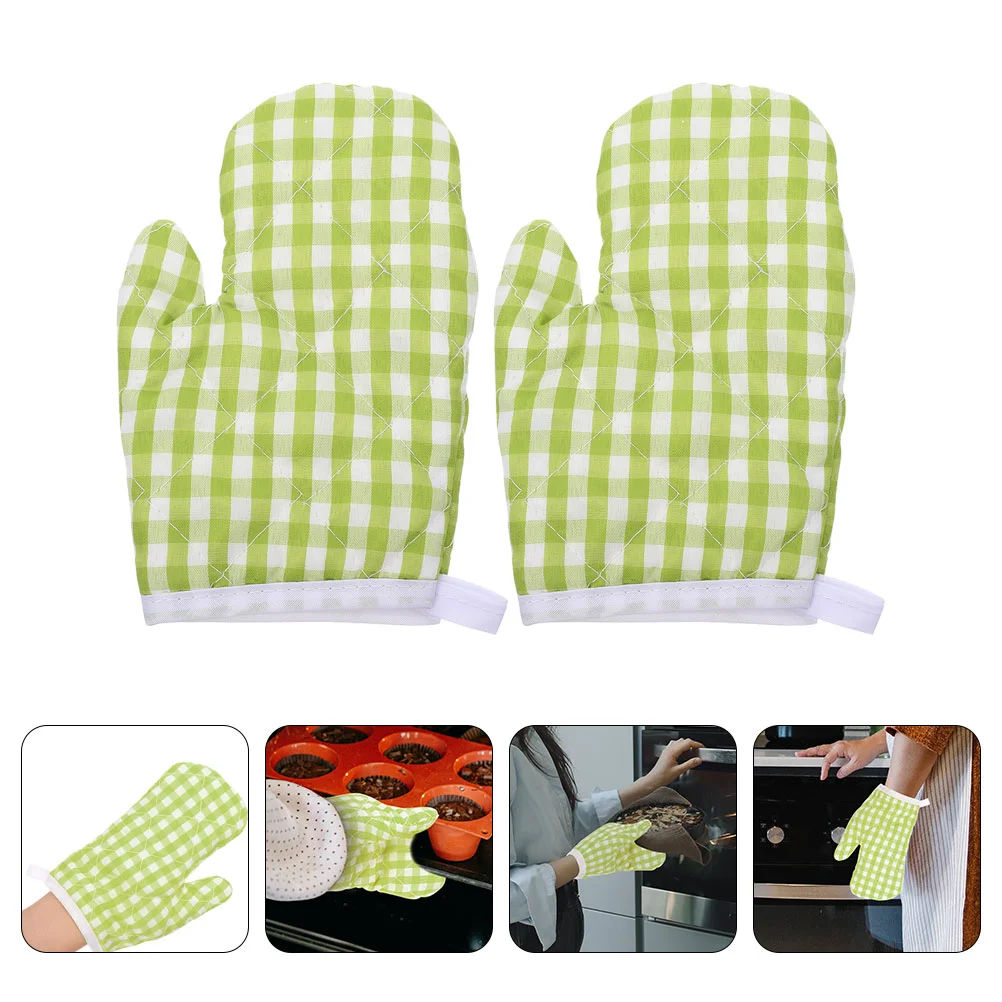 2 Pcs Oven Mitts Kitchen Gloves Supply Heat Resistant Accessories Thickened Mittens Polyester Insulated
2 Pcs Oven Mitts Kitchen Gloves Supply Heat Resistant Accessories Thickened Mittens Polyester Insulated