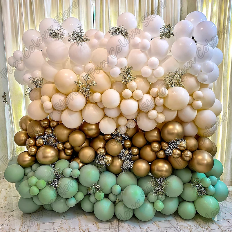 Sand Gold Avocado Latex Balloons Kit Birthday Party Wedding Backdrop Garland Arch Kit Baby Shower Decoration Vacation Atmosphere
Sand Gold Avocado Latex Balloons Kit Birthday Party Wedding Backdrop Garland Arch Kit Baby Shower Decoration Vacation Atmosphere