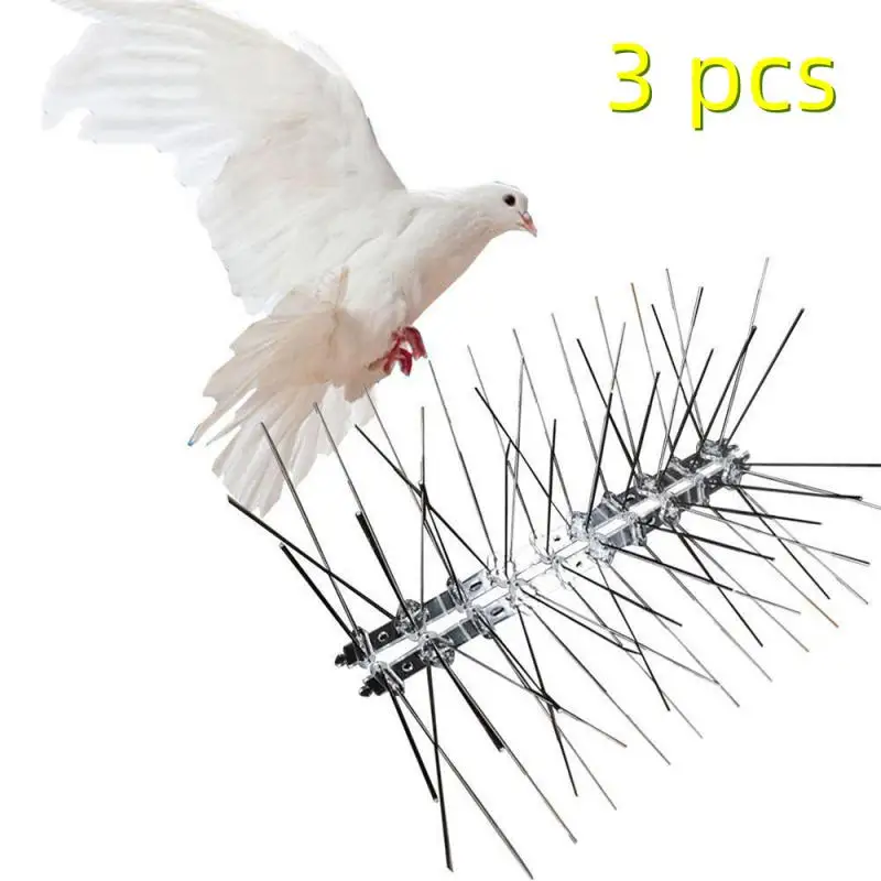 3pcs 25cm Metal Bird Repellent Spikes Garden Farm Window Fence Bird Repellent Bird Animal Spikes Repellent Gardening Tool
3pcs 25cm Metal Bird Repellent Spikes Garden Farm Window Fence Bird Repellent Bird Animal Spikes Repellent Gardening Tool