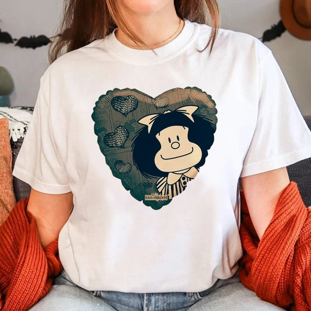 Футболка Mafalda женская с рисунком манга, аниме, футболки в японском стиле, y2k graphic, одежда в стиле 1920-х годов
Футболка Mafalda женская с рисунком манга, аниме, футболки в японском стиле, y2k graphic, одежда в стиле 1920-х годов