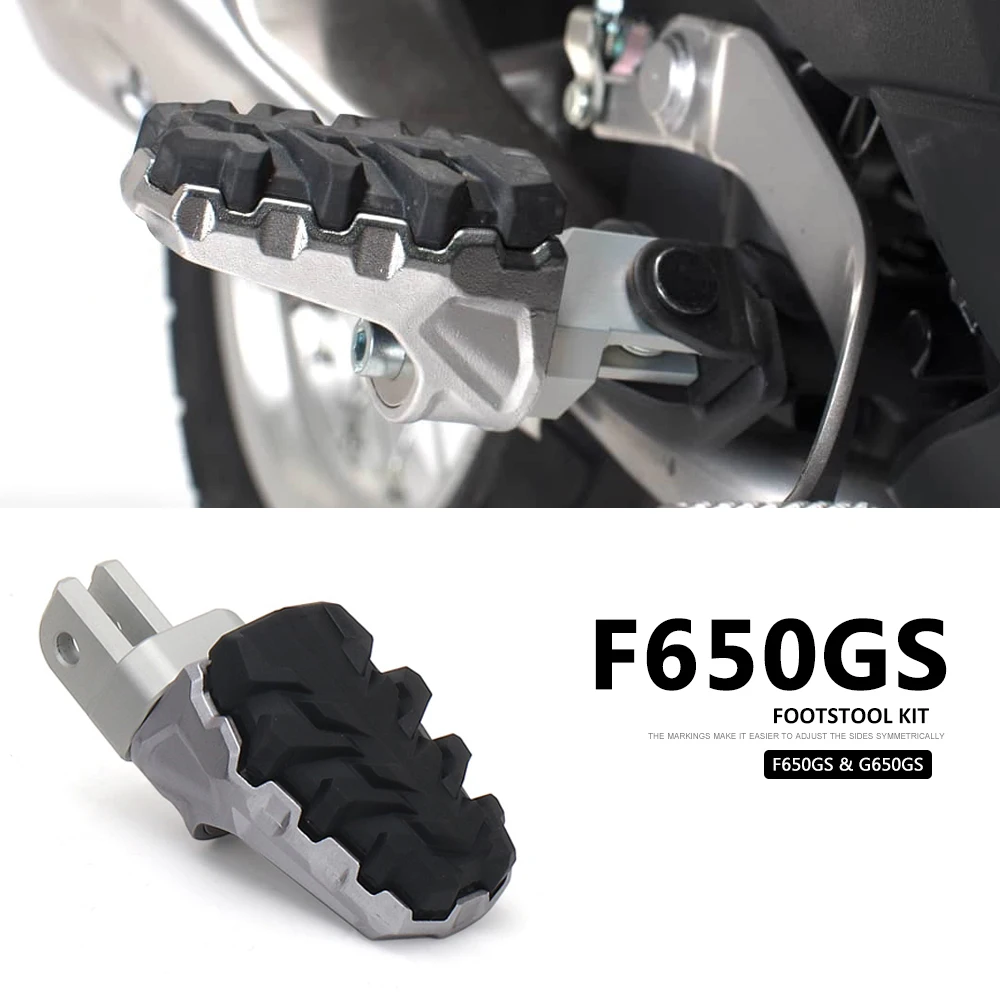 New Motorcycle Accessories For BMW F650GS F650 GS F 650 GS 2003-2007 G650GS G 650 GS 2011-2015 Footrest Footpeg Foot Rests Kit
New Motorcycle Accessories For BMW F650GS F650 GS F 650 GS 2003-2007 G650GS G 650 GS 2011-2015 Footrest Footpeg Foot Rests Kit