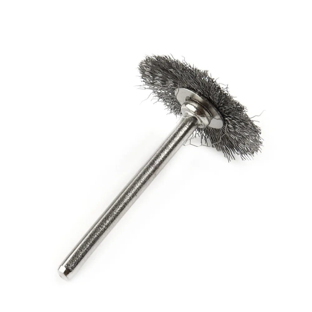 10pcs 22mm Steel Silver Wire Wheel Brushes With Handle For Cleaning Rust Grinding Polishing Rotary Tools Accessories
10pcs 22mm Steel Silver Wire Wheel Brushes With Handle For Cleaning Rust Grinding Polishing Rotary Tools Accessories