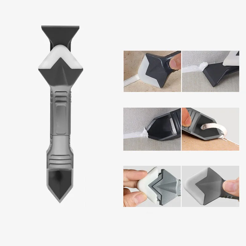 Silicone Scraper Glue Remover Knife Angle Beauty Crevice Spatula Tool Grout Scraper Kit 3 in1 Multifunction Coner Caulking Tool
Silicone Scraper Glue Remover Knife Angle Beauty Crevice Spatula Tool Grout Scraper Kit 3 in1 Multifunction Coner Caulking Tool