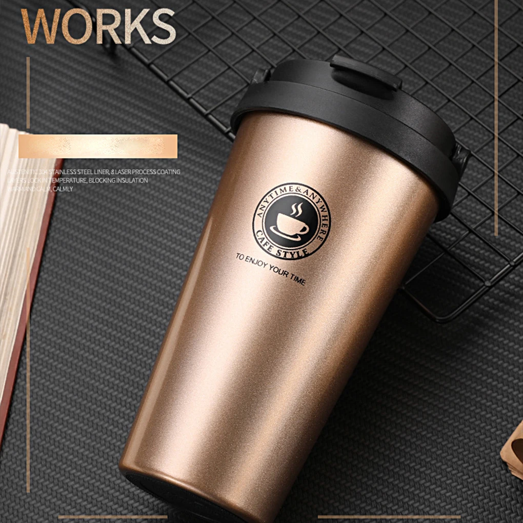 Vacuum Insulation Stainless Steel Car Coffee Mug Hot And Cold Large Capacity Leak-proof Easy Operate
Vacuum Insulation Stainless Steel Car Coffee Mug Hot And Cold Large Capacity Leak-proof Easy Operate