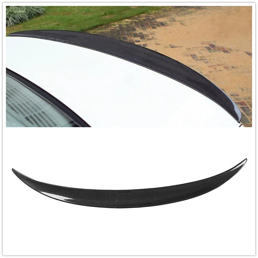 Carbon Fiber Car Rear Spoiler Wing Trunk Duckbill Flap Lip Splitter Trim For BMW 3 Series F30 318i 320i 325i F80 M3 Sedan
Carbon Fiber Car Rear Spoiler Wing Trunk Duckbill Flap Lip Splitter Trim For BMW 3 Series F30 318i 320i 325i F80 M3 Sedan