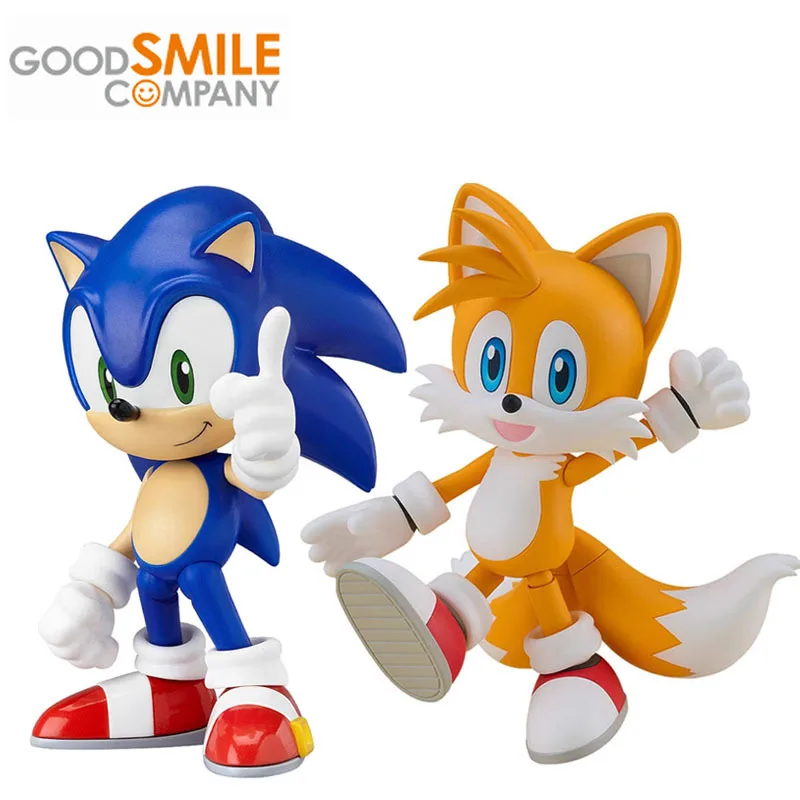 Good Smile Genuine Nendoroid Sonic the Hedgehog 214 Tails 2127 joints Movable Anime Action Figure Toys For Boys Girls Gift Model
Good Smile Genuine Nendoroid Sonic the Hedgehog 214 Tails 2127 joints Movable Anime Action Figure Toys For Boys Girls Gift Model