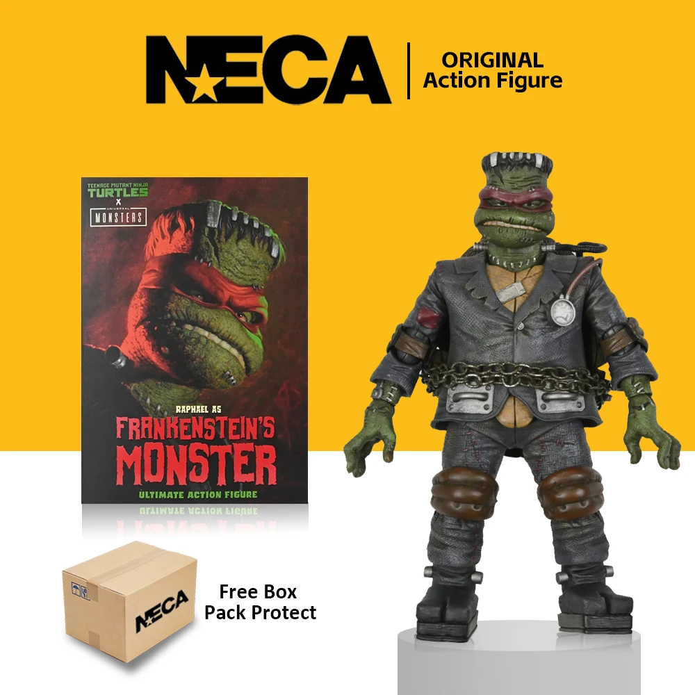 

NECA Universal Monsters X Teenage Mutant Ninja Turtles Ultimate Raphael as Frankenstein’s Monster Action Figur Collection Toys