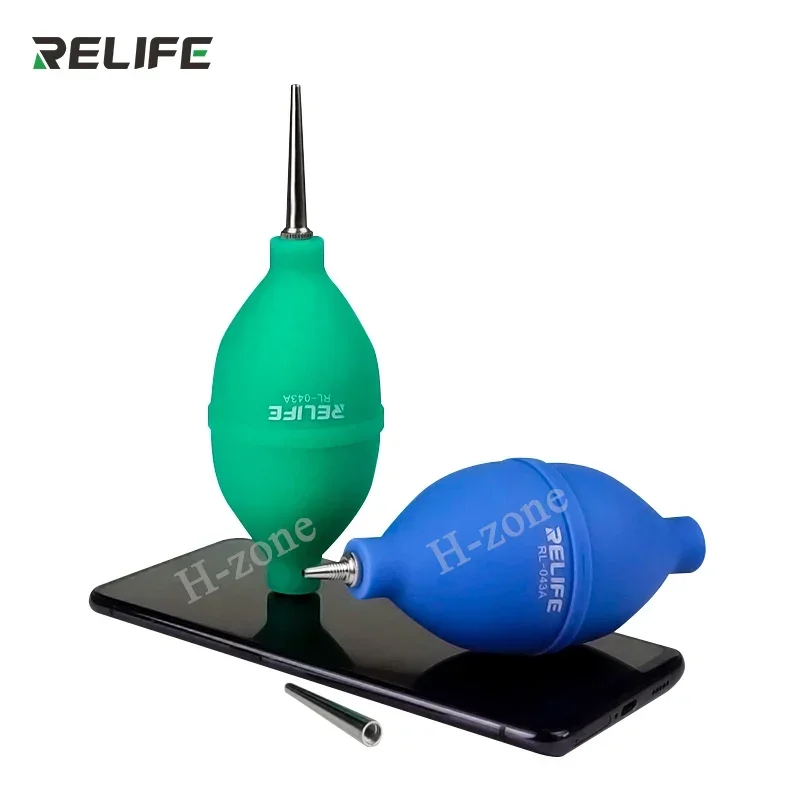

RELIFE RL-043A 2 In 1 Phone Repair Dust Cleaner Air Blower Ball Cleaning Pen for PCB PC Keyboard Camera Lens Dust Removing