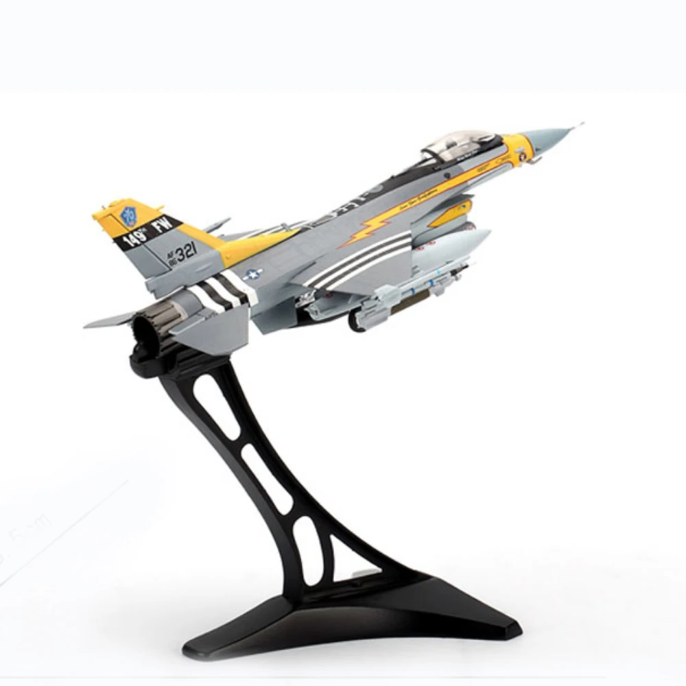 

Die cast US Air Force F-16C Falcon fighter jet militarized combat 1:72 ratio alloy and plastic simulation men's gift