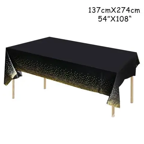 Rose gold dot Tablecloth 275x141cm Birthday Party Decoration Kids Adult Baby Shower Disposable gilded table cloth Wedding Party
Rose gold dot Tablecloth 275x141cm Birthday Party Decoration Kids Adult Baby Shower Disposable gilded table cloth Wedding Party