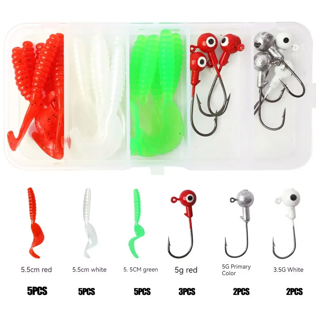 Single Tail Soft Lead Hook Set Luya Fake Artificial Bait Sea Freshwater Mandarin Bass Predator Lure Gear Accessories Fishing Kit
Single Tail Soft Lead Hook Set Luya Fake Artificial Bait Sea Freshwater Mandarin Bass Predator Lure Gear Accessories Fishing Kit