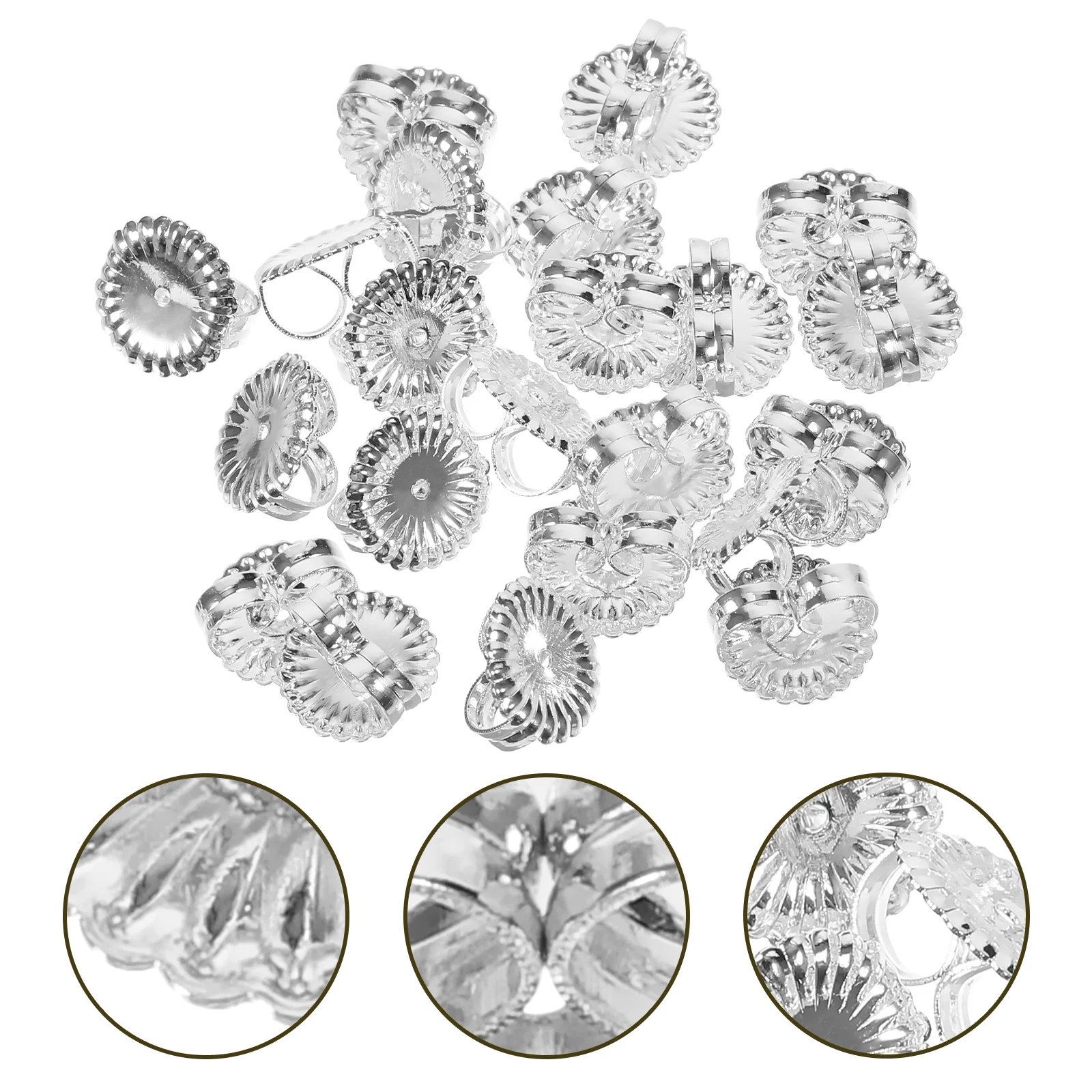 Flower Earring Backs Droopy Ears Safety Earring Studs Secure Locking Ear Backs Studs Replacement
Flower Earring Backs Droopy Ears Safety Earring Studs Secure Locking Ear Backs Studs Replacement