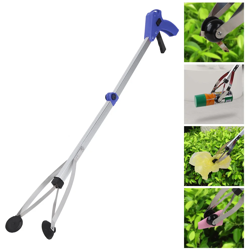 Garbage Picker Folding Trash Grabber For Garden Leaves Waste Pick Up(Blue Handle)
Garbage Picker Folding Trash Grabber For Garden Leaves Waste Pick Up(Blue Handle)