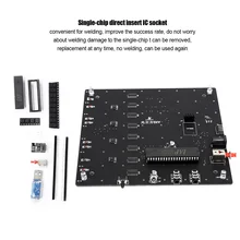 1A-2A 3D DIY Electronic Light Cube WIFI Mobile Phone APP Word Production Kit (Welded Base Plate) 1A-2A 3D DIY Electronic Light Cube WIFI Mobile Phone APP Word Production Kit (Welded Base Plate)
