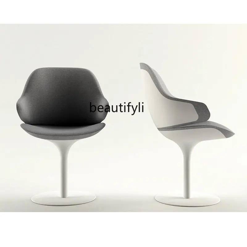 Modern Italian Office Dining Chair Light Luxury Special-Shaped Art Frp Design Comfortable Conference Chair
Modern Italian Office Dining Chair Light Luxury Special-Shaped Art Frp Design Comfortable Conference Chair