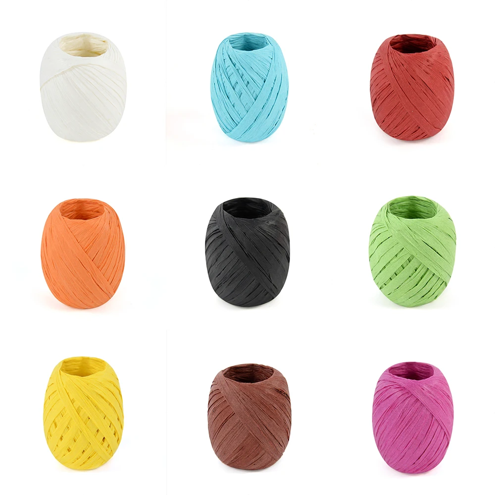 20m/Roll 31 Color Raffia Straw Yarn Paper for Arts Crafts DIY Gift Bouquet Packaging Belt Rope Wedding Birthday Handmade Supply
20m/Roll 31 Color Raffia Straw Yarn Paper for Arts Crafts DIY Gift Bouquet Packaging Belt Rope Wedding Birthday Handmade Supply