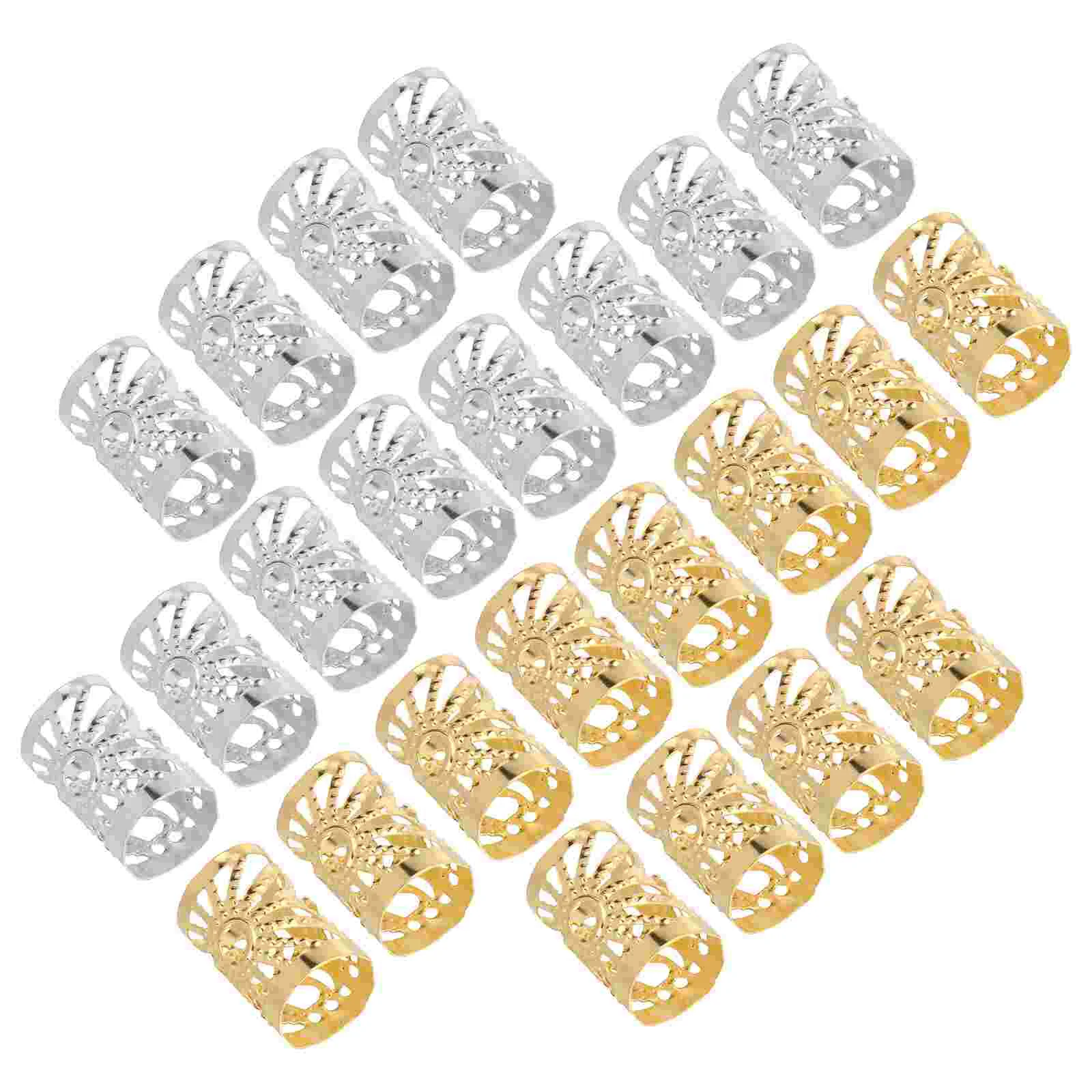 100 Pcs Rings for Men Beads Dread Locks Dreadlocks Braiding Hair Filigree Tube Miss Man
100 Pcs Rings for Men Beads Dread Locks Dreadlocks Braiding Hair Filigree Tube Miss Man