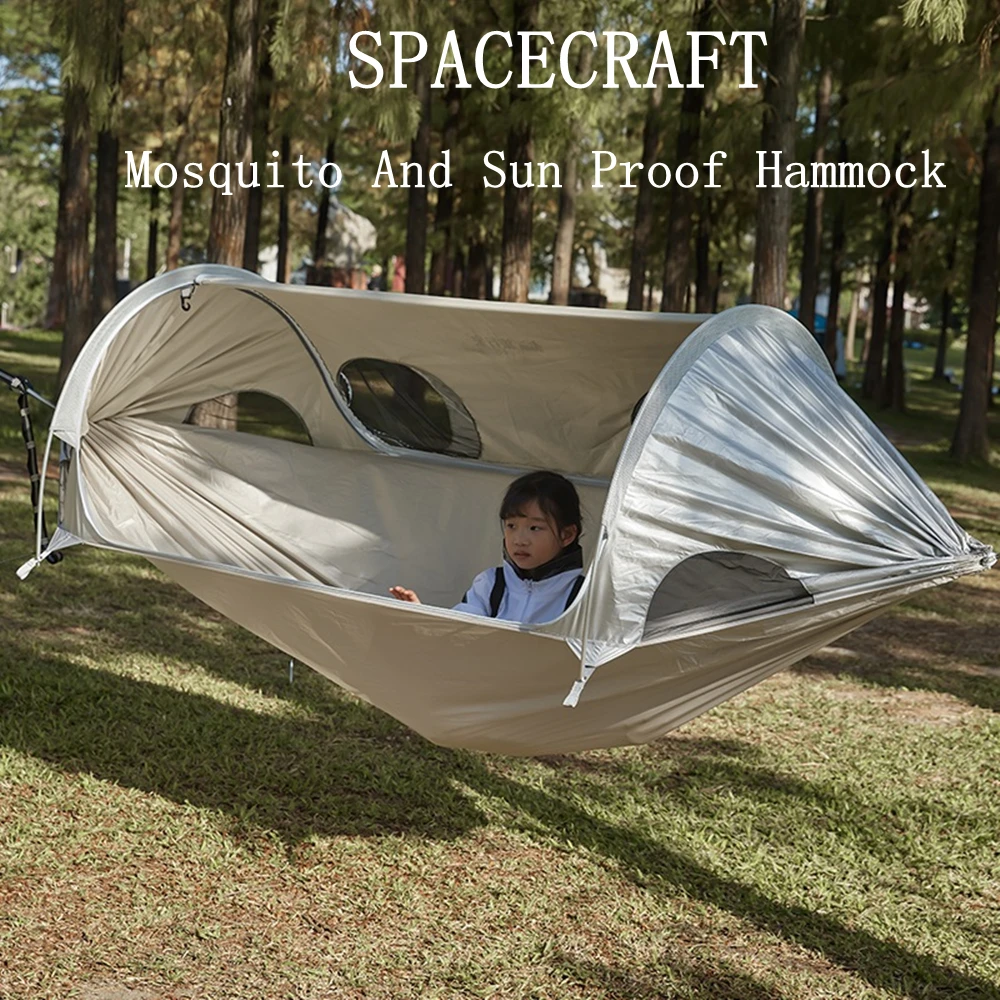 Portable Outdoor Anti-Rollover Double Space Capsule Mosquito Net Hammocks Travel Camping Sleeping Hanging Hammock Swing Tent
Portable Outdoor Anti-Rollover Double Space Capsule Mosquito Net Hammocks Travel Camping Sleeping Hanging Hammock Swing Tent