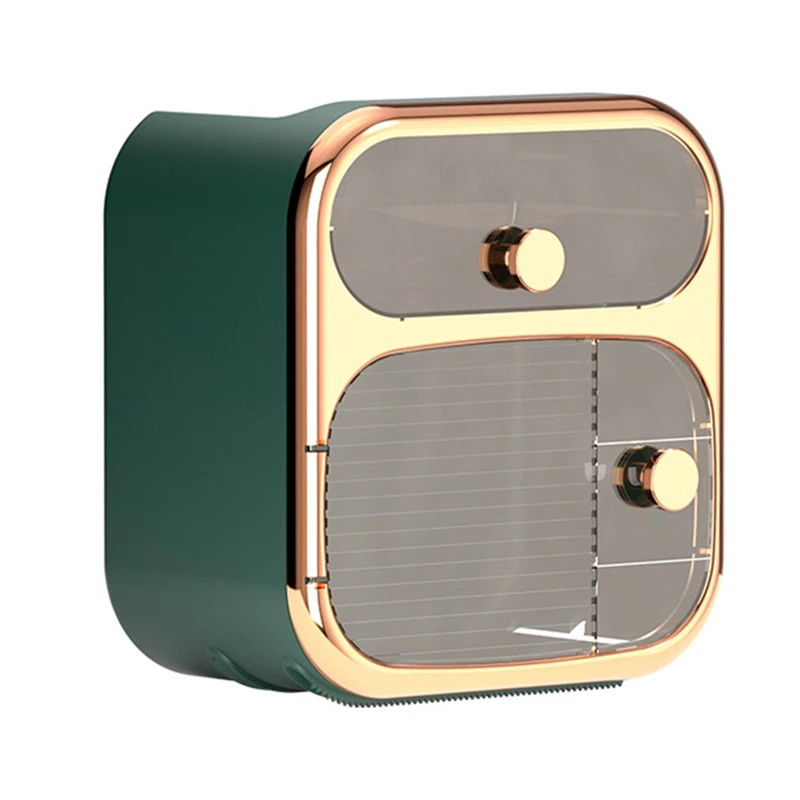 Диспенсер для бумажных полотенец, держатель для туалетной бумаги, водонепроницаемая коробка для салфеток, настенное крепление, полка для хранения, стойка, коробка для хранения бумаги, зеленый
Диспенсер для бумажных полотенец, держатель для туалетной бумаги, водонепроницаемая коробка для салфеток, настенное крепление, полка для хранения, стойка, коробка для хранения бумаги, зеленый