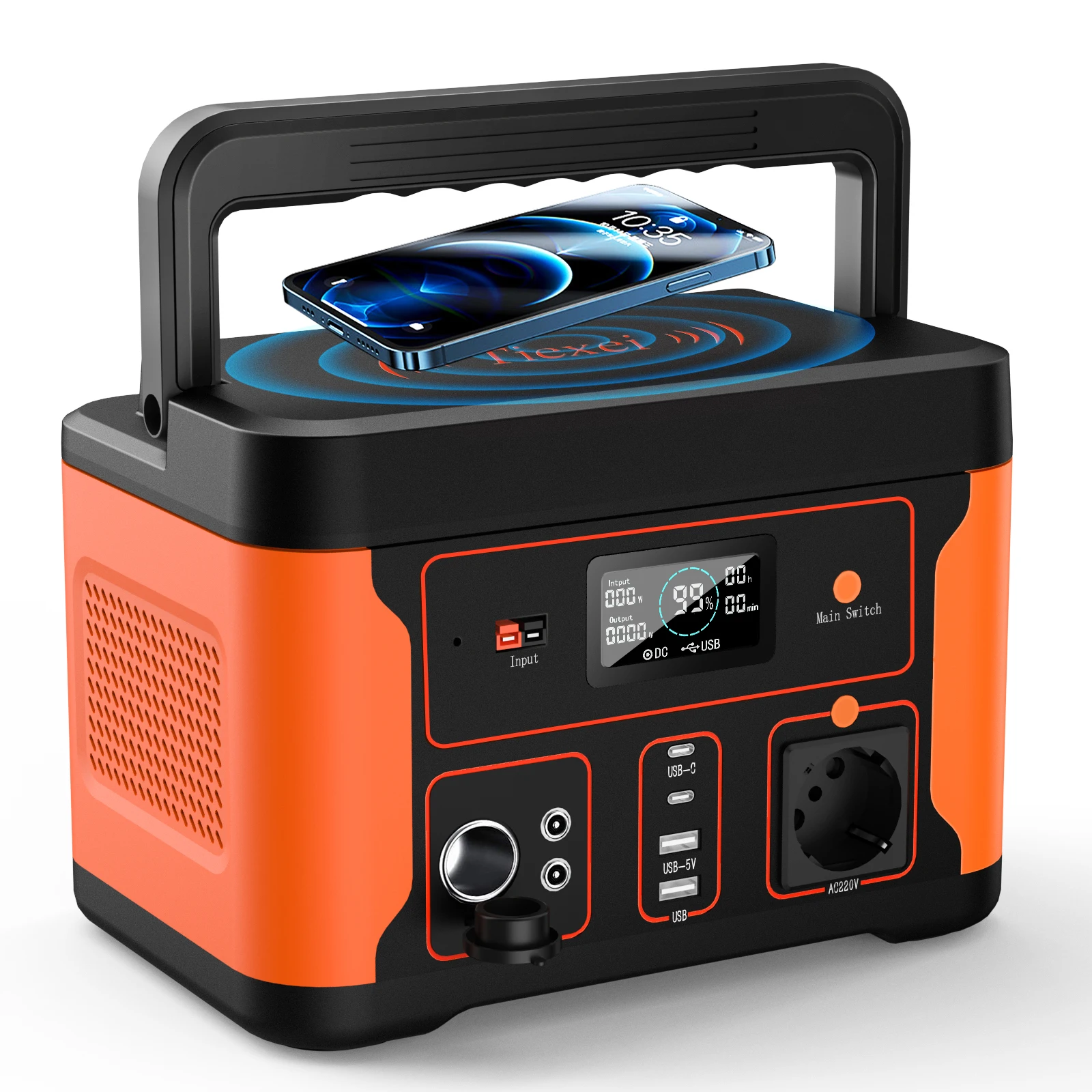 Tiexei Europe Warehouse Stock Drop Shipping 600W 512Wh 160Ah Outdoor Portable Power Banks & Power Station
Tiexei Europe Warehouse Stock Drop Shipping 600W 512Wh 160Ah Outdoor Portable Power Banks & Power Station