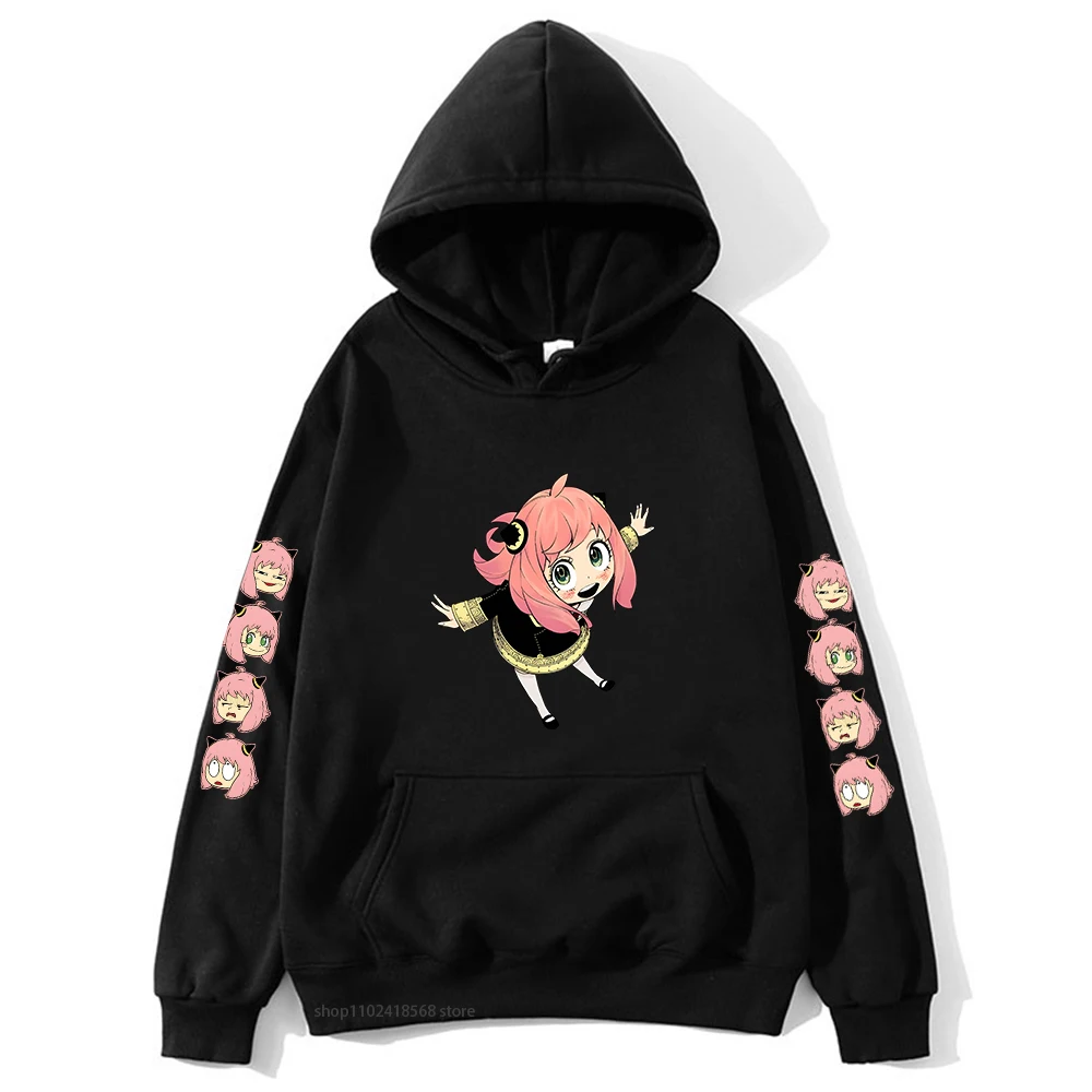 Spy X Family Hoodies for Women Kawaii Girls Anya Smug Graphic Sweatshirt Witn Hooded Tops Plus Size Streetwear Men Y2k Sudadera
Spy X Family Hoodies for Women Kawaii Girls Anya Smug Graphic Sweatshirt Witn Hooded Tops Plus Size Streetwear Men Y2k Sudadera