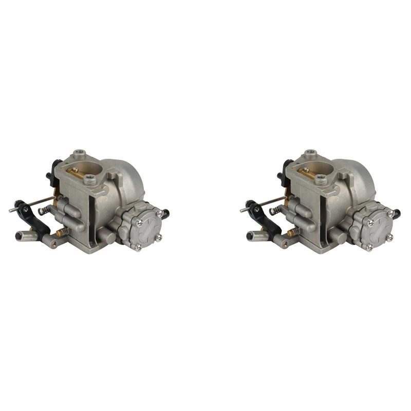 

2X Carburetor Assy For Suzuki 13200-91D21 13200-939D1 15HP DT15 DT9.9 Outboard Engine Boat Motor High Quality