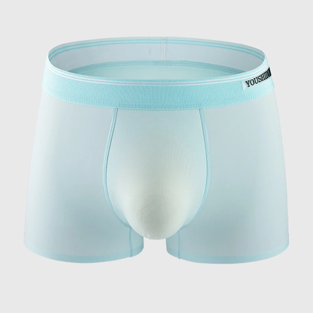 Men Ice Silk Boxer Sexy Thin Tight Underwear Smooth Quickly Dry Pants Solid Breathable Panties Summer Sport Short Swimwear
Men Ice Silk Boxer Sexy Thin Tight Underwear Smooth Quickly Dry Pants Solid Breathable Panties Summer Sport Short Swimwear