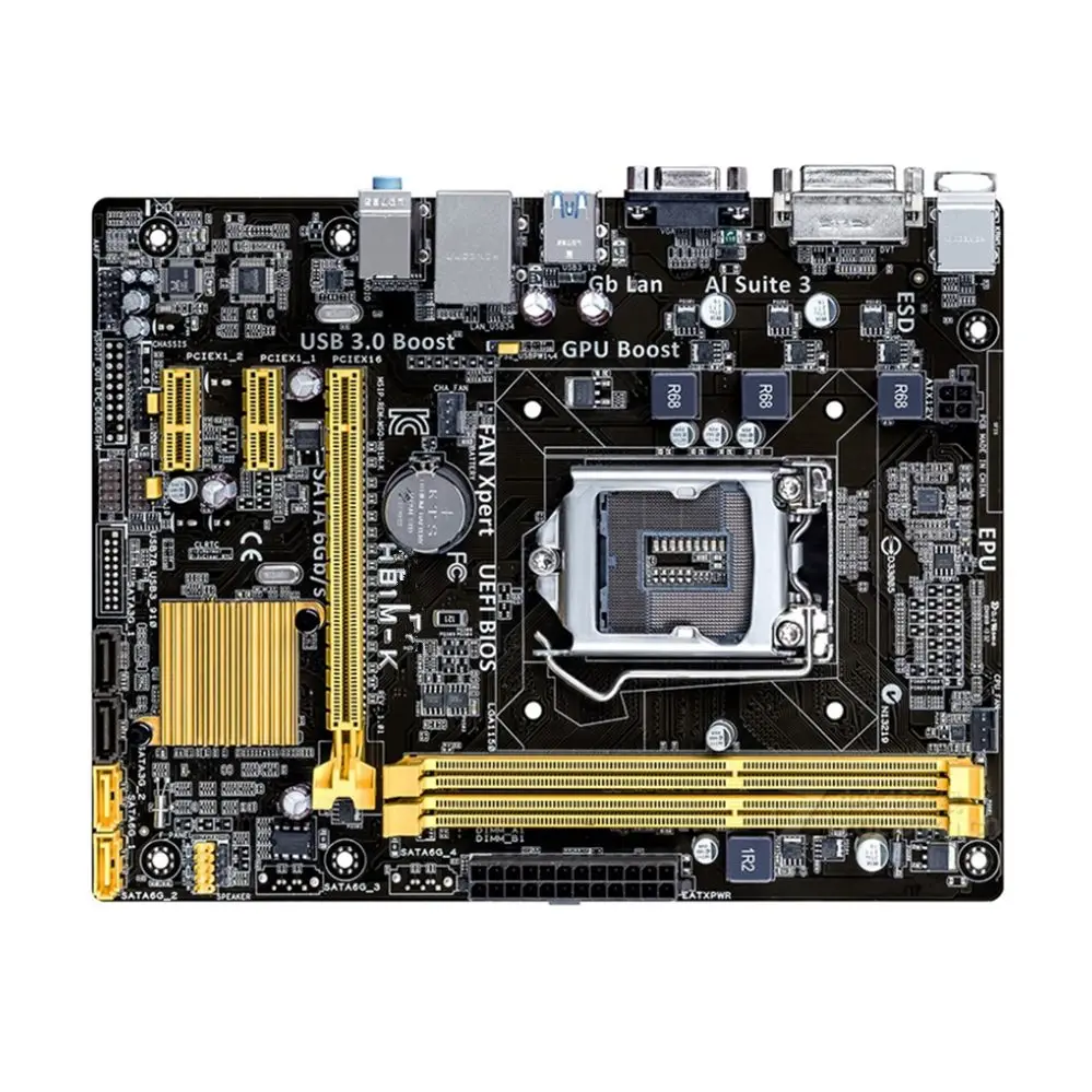 Десктопная материнская плата H81M-K H81 Socket LGA 1150 i3 i5 i7 DDR3 16G Micro-ATX UEFI BIOS десктопная плата
Десктопная материнская плата H81M-K H81 Socket LGA 1150 i3 i5 i7 DDR3 16G Micro-ATX UEFI BIOS десктопная плата