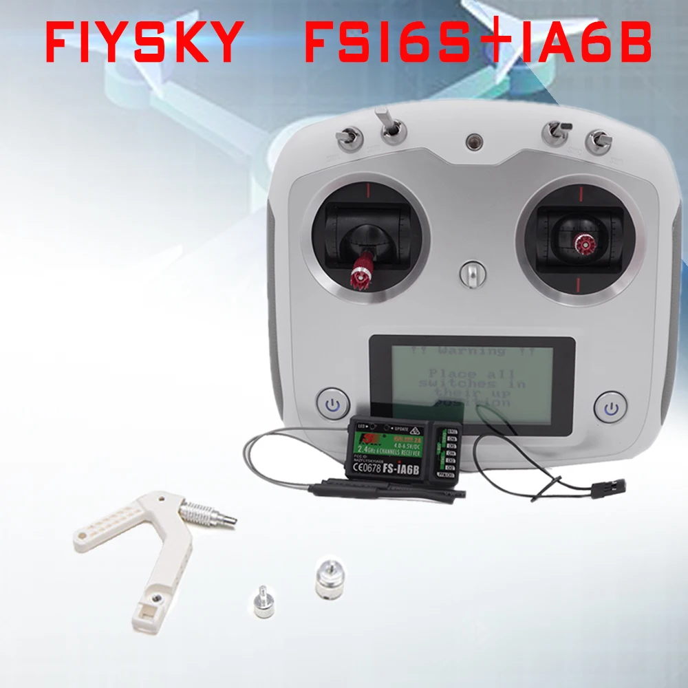 Flysky FS-I6S 10CH 2.4G RC Quadcopter Transmitter Controller Set Receiver FS-iA6B or FS-IA10B Change Mode Gift
Flysky FS-I6S 10CH 2.4G RC Quadcopter Transmitter Controller Set Receiver FS-iA6B or FS-IA10B Change Mode Gift
