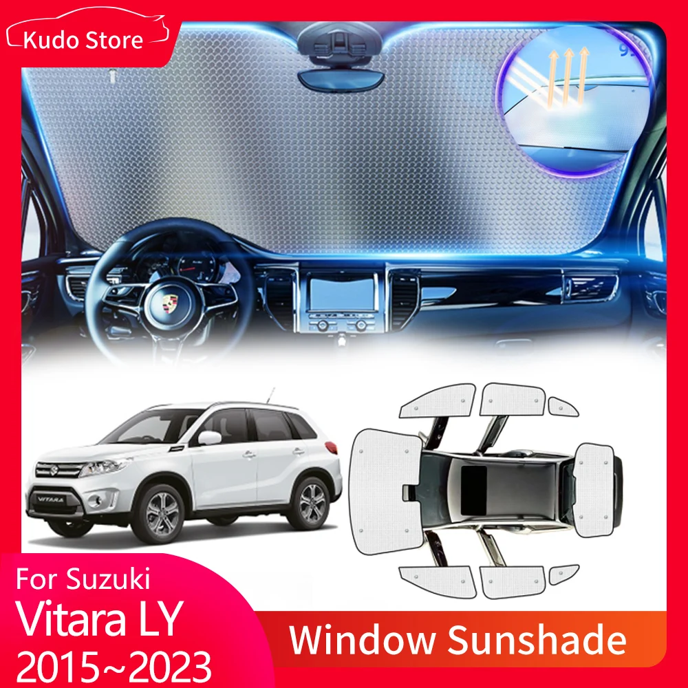 Солнцезащитные очки с полным покрытием для Suzuki Vitara эскудо LY S Turbo 2015 ~ 2023 2016 2017 2018 2019 2020 2021 2022, занавеска на лобовое стекло, солнцезащитный козырек, коврики, аксессуары
Солнцезащитные очки с полным покрытием для Suzuki Vitara эскудо LY S Turbo 2015 ~ 2023 2016 2017 2018 2019 2020 2021 2022, занавеска на лобовое стекло, солнцезащитный козырек, коврики, аксессуары