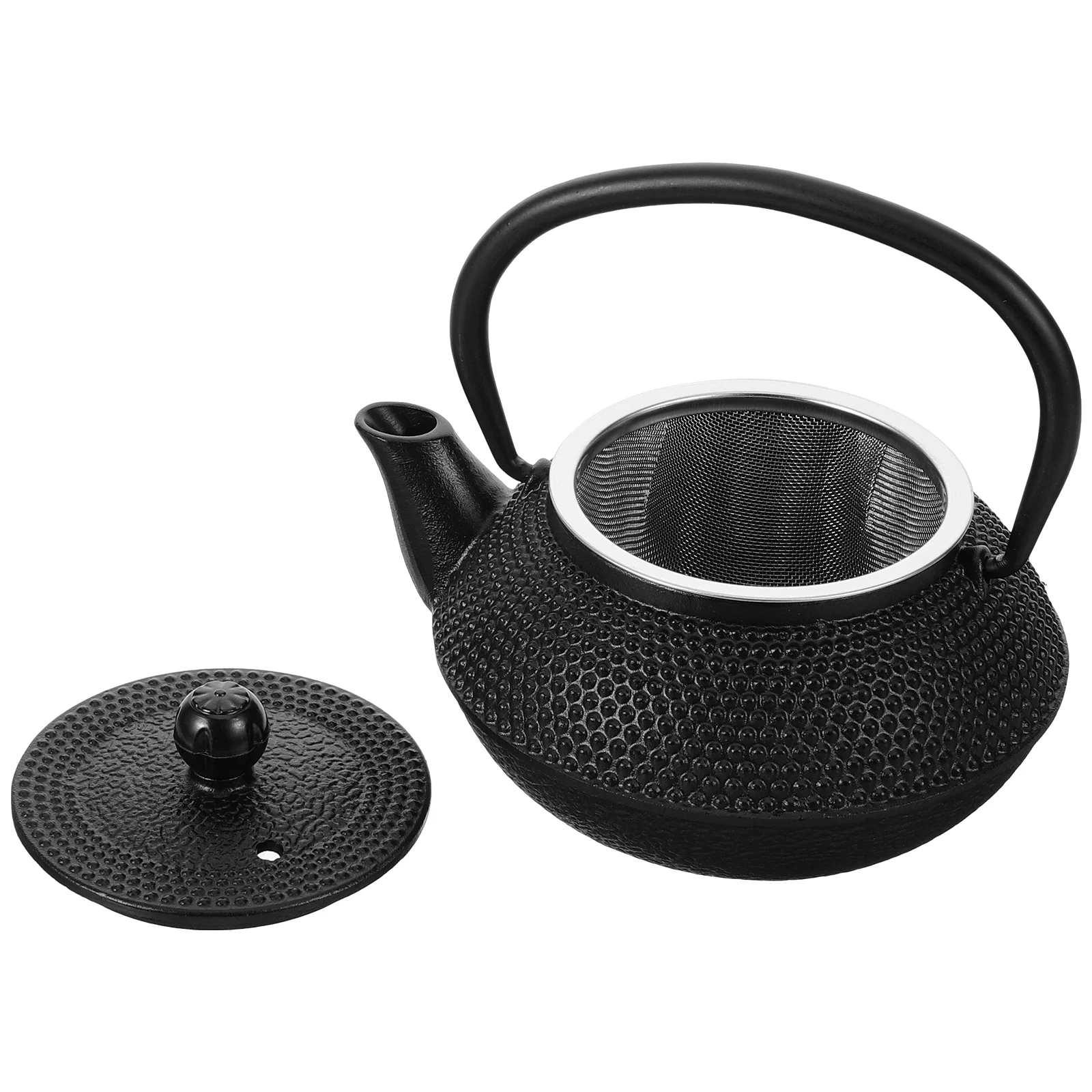 

Cast Iron Teapot Tea Kettle 0.3L Japanese Tetsubin Tea Kettle Stovetop Safe Tea Pot Stainless Steel Infuser Suitable Home