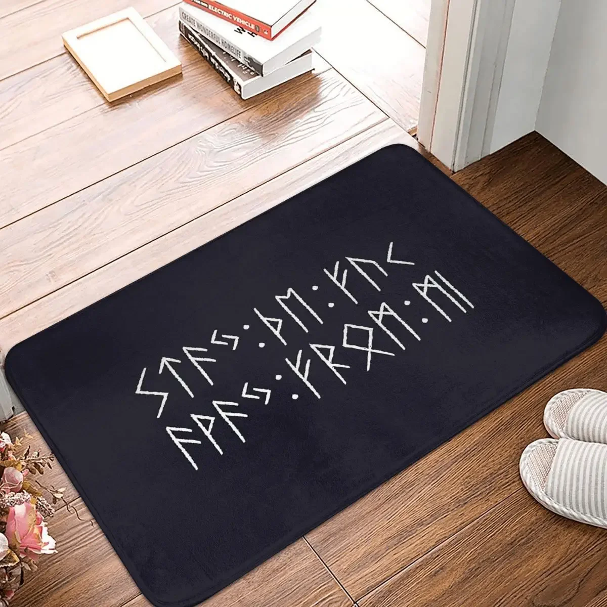 

Viking Valhalla Non-slip Doormat Stay The Fxck Away From Me Carpet Living Room Bedroom Mat Welcome Indoor Pattern