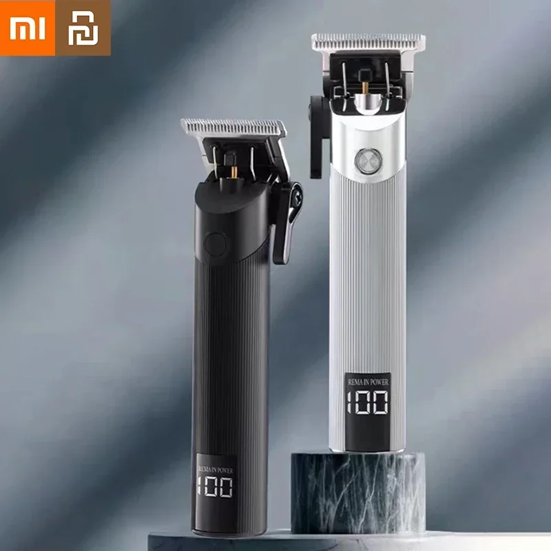 Машинка для стрижки волос Xiaomi Youpin, триммер с металлическим корпусом и цифровым дисплеем, умная профессиональная машинка для парикмахерской
Машинка для стрижки волос Xiaomi Youpin, триммер с металлическим корпусом и цифровым дисплеем, умная профессиональная машинка для парикмахерской