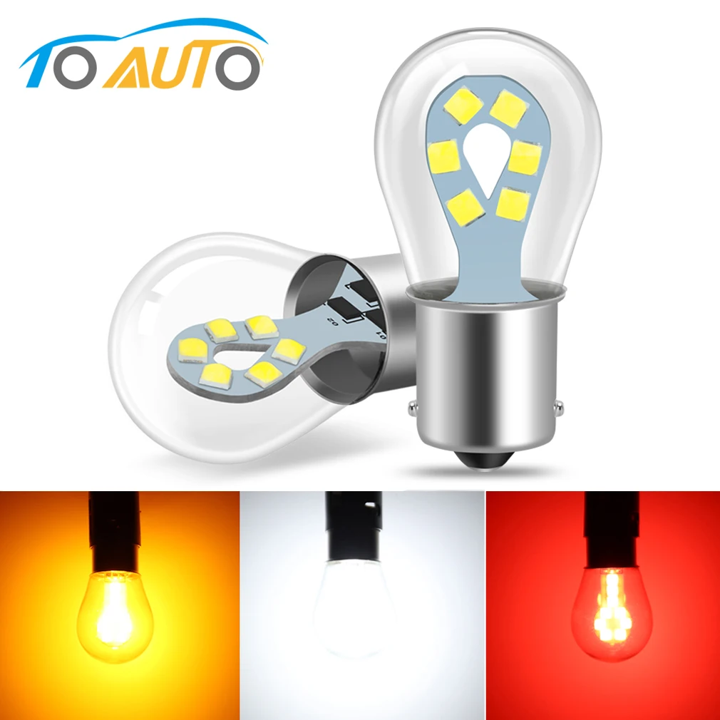 2pcs Car Led P21W BA15S 1156 BAU15S PY21W BA15D 1157 BAY15D P21/5W LED R5W R10W Turn Signal Lights White Red Amber 12V Auto Lamp
2pcs Car Led P21W BA15S 1156 BAU15S PY21W BA15D 1157 BAY15D P21/5W LED R5W R10W Turn Signal Lights White Red Amber 12V Auto Lamp