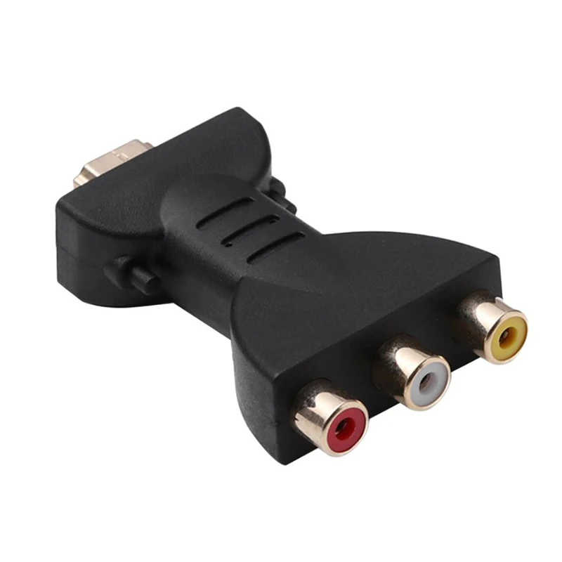 

HDMI-Compatible to 3 RGB RCA Video Audio Adapters HDMI-Male to 3 RCA Video Audio Adapter Component Connector