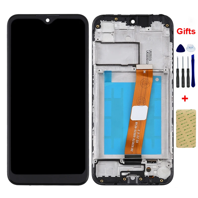 ЖК-дисплей для Samsung Galaxy A01 A015 A015F A015G A015DS, панель монитора, матрица, сенсорный экран, дигитайзер, датчик в сборе, рамка
ЖК-дисплей для Samsung Galaxy A01 A015 A015F A015G A015DS, панель монитора, матрица, сенсорный экран, дигитайзер, датчик в сборе, рамка