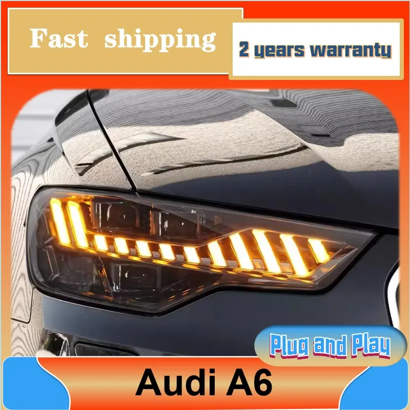 Car Accessories for Audi A6 Headlamp 2012 2013 2014 2015 A6 Headlight Dynamic Turn Signal DRL Audi A6 Front Light High Low Beam
Car Accessories for Audi A6 Headlamp 2012 2013 2014 2015 A6 Headlight Dynamic Turn Signal DRL Audi A6 Front Light High Low Beam