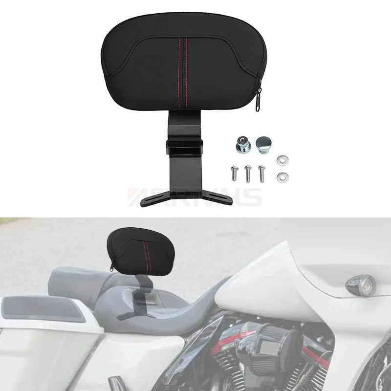 Motorcycle Driver Rider Backrest Black Front Back Rest For Harley Touring CVO Electra Road Street Glide Road King 2009-2022
Motorcycle Driver Rider Backrest Black Front Back Rest For Harley Touring CVO Electra Road Street Glide Road King 2009-2022