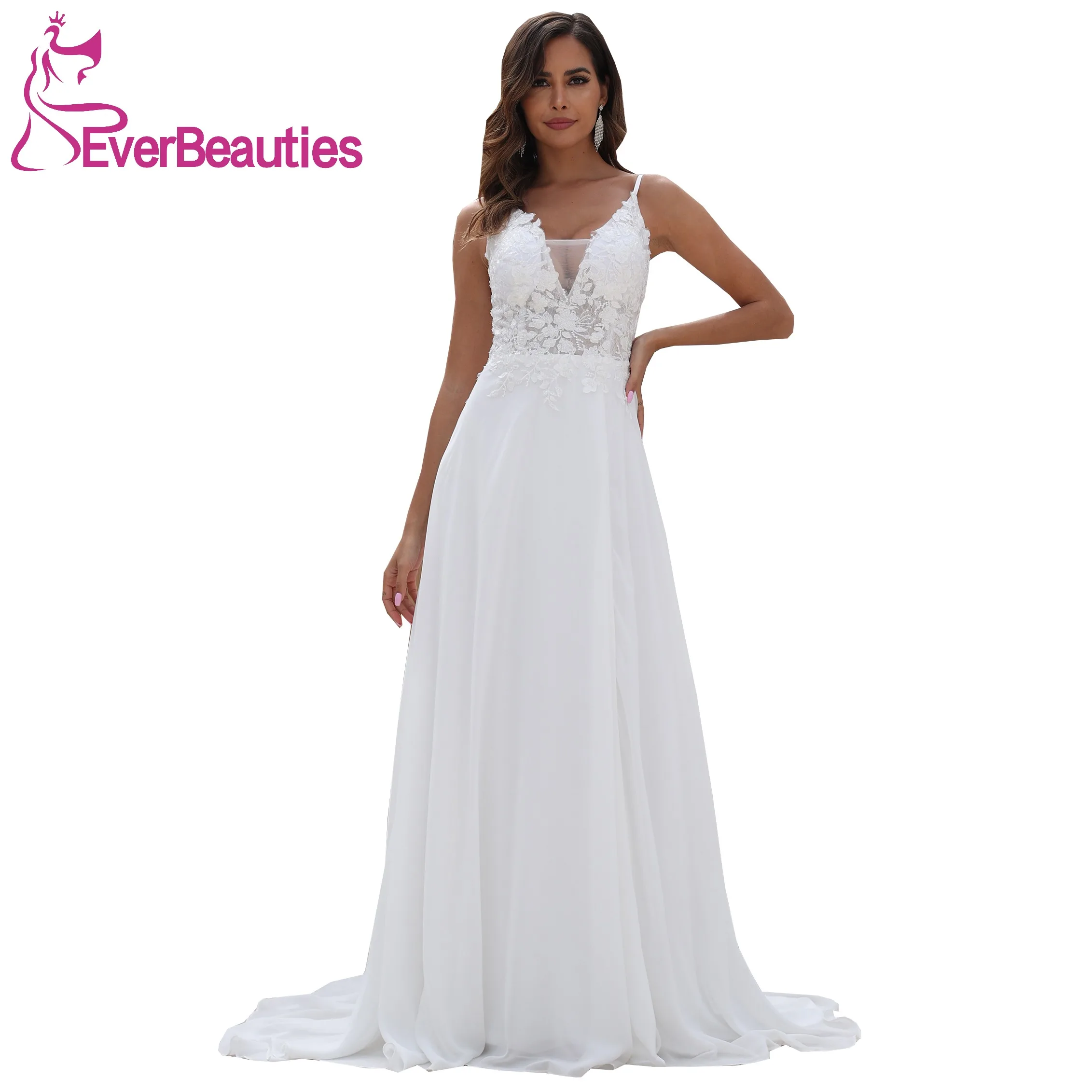 Boho Wedding Dresses for Bride 2024 A Line Chiffon Lace Vintage Bohemian Bridal Dresses for Women Plus Size Beach Wedding Gowns
Boho Wedding Dresses for Bride 2024 A Line Chiffon Lace Vintage Bohemian Bridal Dresses for Women Plus Size Beach Wedding Gowns
