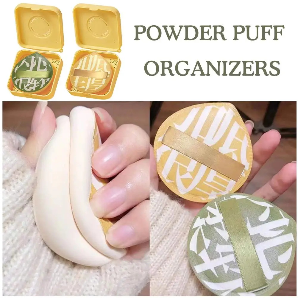 XL Powder Puff Makeup Tool Thick Soft Durable Even Makeup Powder Dry Puff Filled Sponge Rendering Box Powder Wet Puff Fixed F0O9
XL Powder Puff Makeup Tool Thick Soft Durable Even Makeup Powder Dry Puff Filled Sponge Rendering Box Powder Wet Puff Fixed F0O9