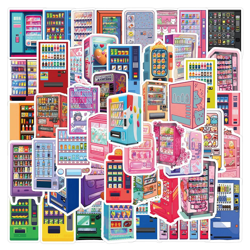 10/30/50pcs Kawaii Vending Machine Graffiti Stickers for Kids Toys DIY Skateboard Luggage Fridge Cute Cartoon Sticker Wholesale
10/30/50pcs Kawaii Vending Machine Graffiti Stickers for Kids Toys DIY Skateboard Luggage Fridge Cute Cartoon Sticker Wholesale