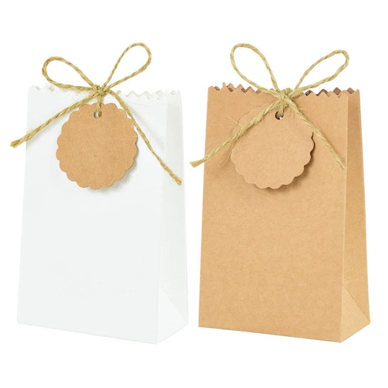 10pcs Retro Kraft Paper DIY Gift Bag Wedding Favor Candy Box Food Packaging Bag with Rope Tag Birthday Party Decoration Supplies
10pcs Retro Kraft Paper DIY Gift Bag Wedding Favor Candy Box Food Packaging Bag with Rope Tag Birthday Party Decoration Supplies
