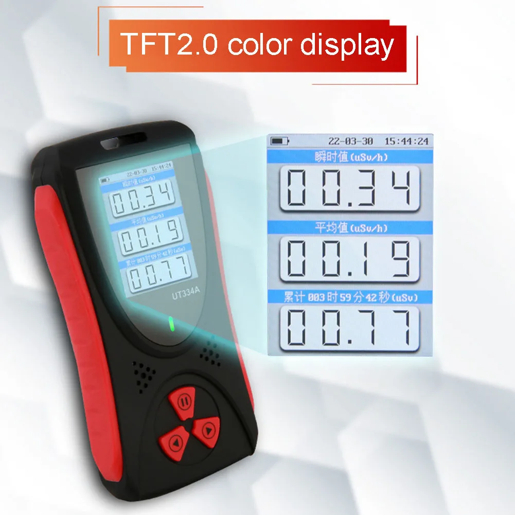 UT334A Nuclear Electromagnetic Radiation Detectors Β Gamma X-ray Radiation Testing Geiger Counter Analysis Instruments 2023
UT334A Nuclear Electromagnetic Radiation Detectors Β Gamma X-ray Radiation Testing Geiger Counter Analysis Instruments 2023