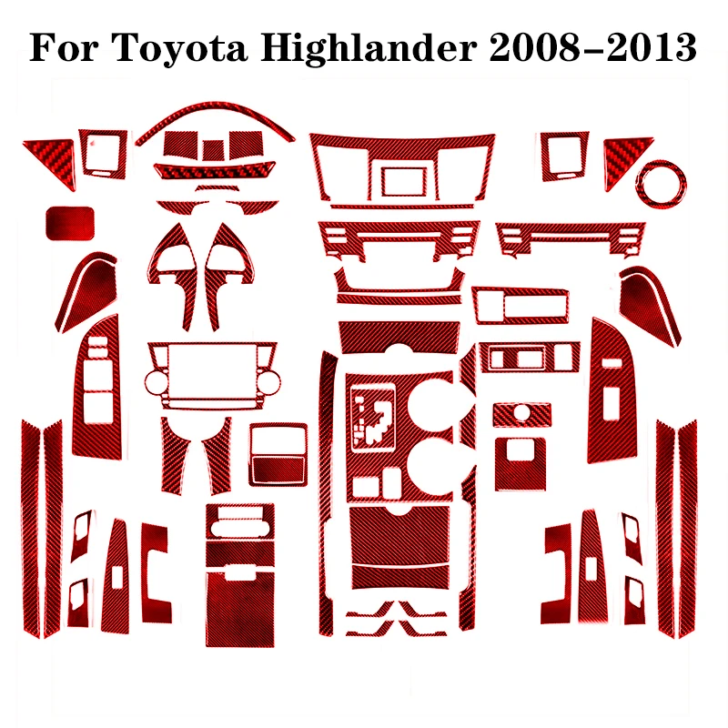 For Toyota Highlander 2008 2009 2010 2011 2012 2013 Accessories Interior Carbon Fiber Red Car Stickers Decorative Mouldings
For Toyota Highlander 2008 2009 2010 2011 2012 2013 Accessories Interior Carbon Fiber Red Car Stickers Decorative Mouldings