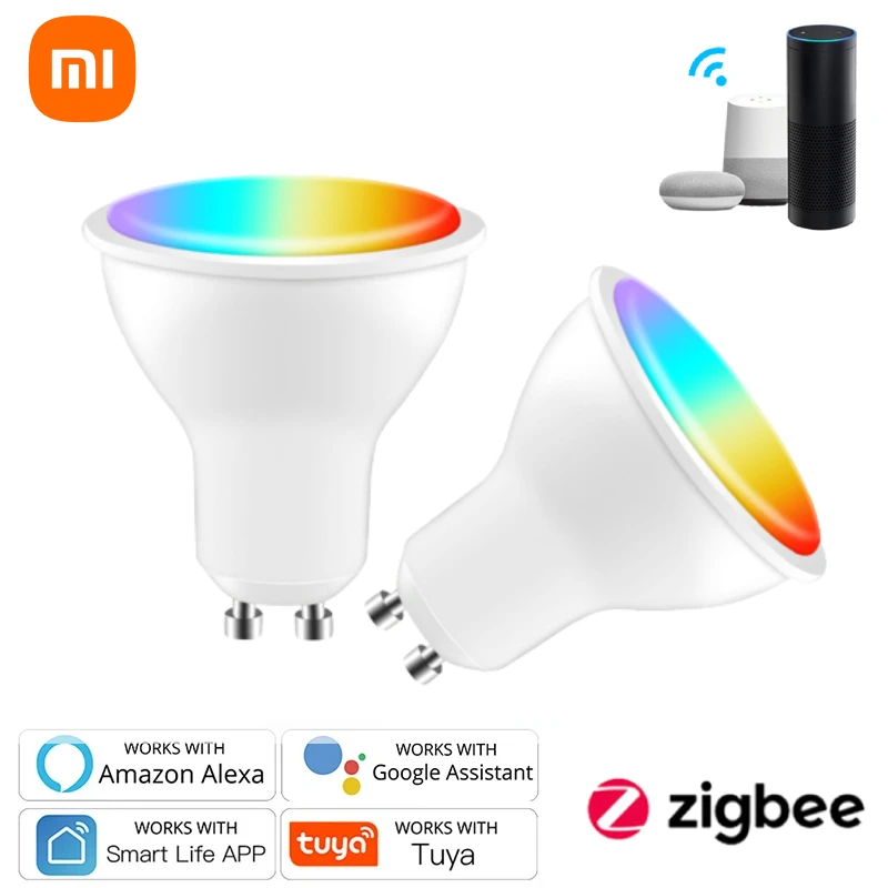 Умные светодиодные лампы Xiaomi Tuya ZigBee GU10 с поддержкой Wi-Fi и голосовым управлением
Умные светодиодные лампы Xiaomi Tuya ZigBee GU10 с поддержкой Wi-Fi и голосовым управлением