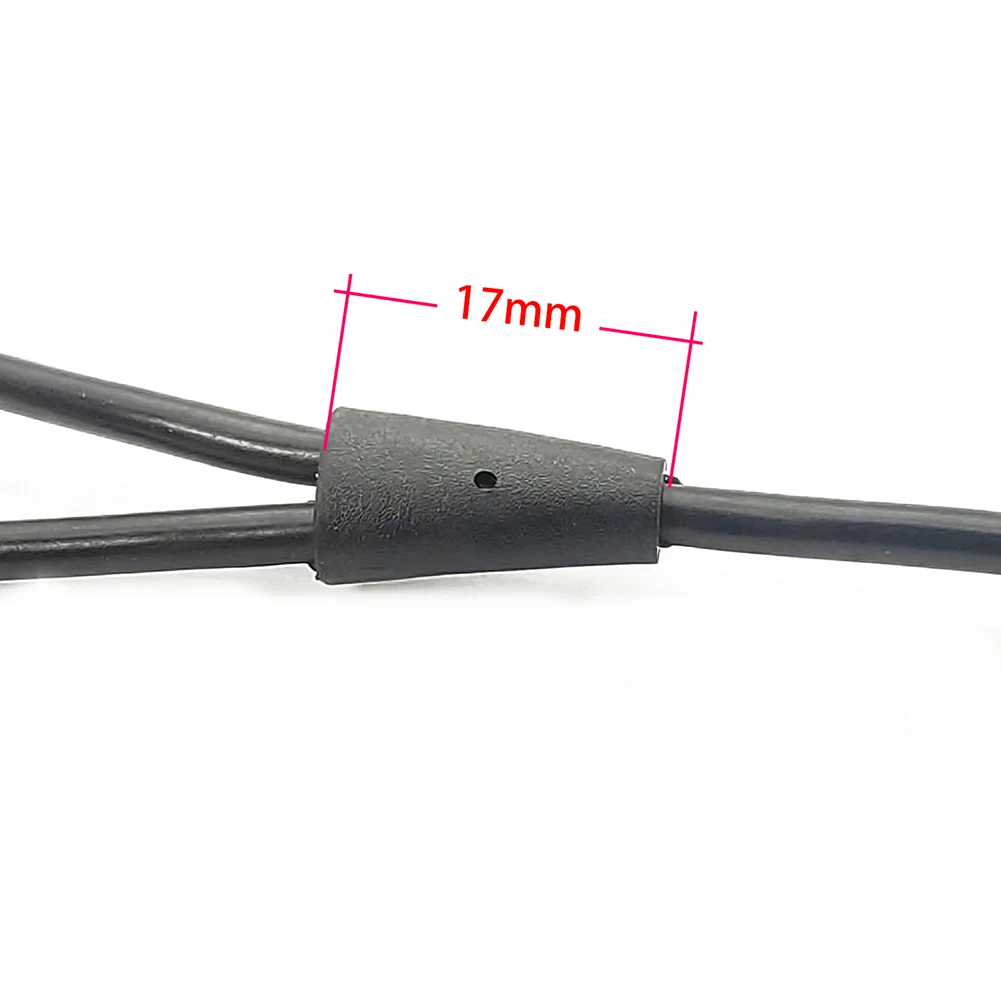 For E-Bike Scooter E-bike Y Splitter Cable 1Pcs Black Electric Bicycle Electric Bike Replacement Part Hot Sale
For E-Bike Scooter E-bike Y Splitter Cable 1Pcs Black Electric Bicycle Electric Bike Replacement Part Hot Sale