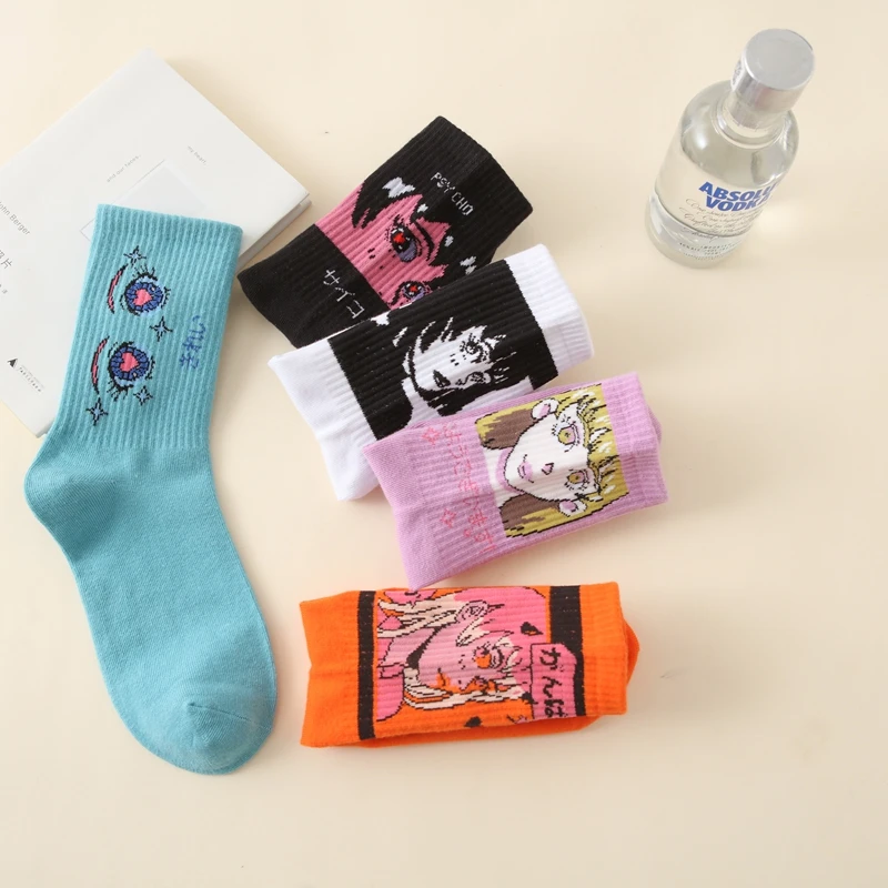 Funny Fashion Hip Hop Trend Cartoon Tube Socks Cotton Soft Basketball Breathable All-match Anime Korean Version of College Style
Funny Fashion Hip Hop Trend Cartoon Tube Socks Cotton Soft Basketball Breathable All-match Anime Korean Version of College Style