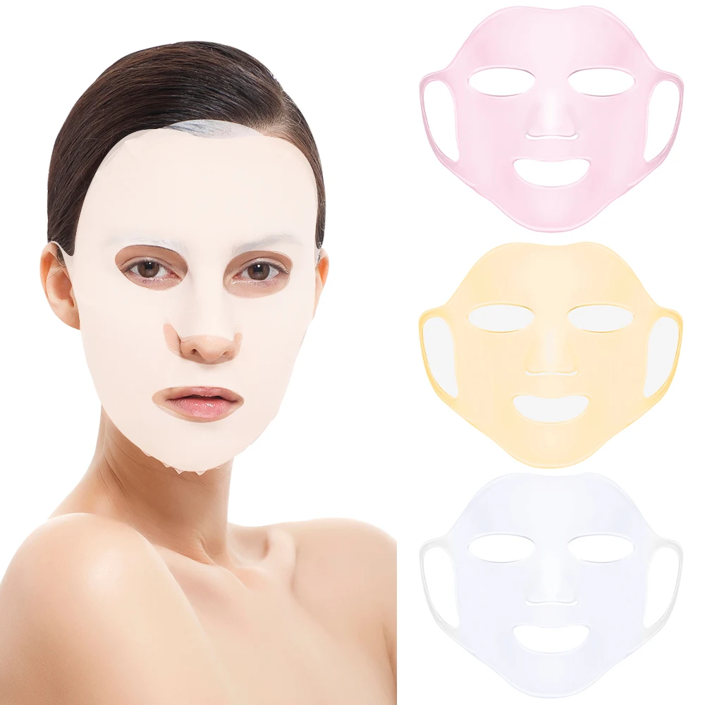 Ear Hanging Silicone Face Mask Reusable Moisturizing Lifting Firming Anti Wrinkle Anti Evaporation Steam Beauty Tools Skin Care
Ear Hanging Silicone Face Mask Reusable Moisturizing Lifting Firming Anti Wrinkle Anti Evaporation Steam Beauty Tools Skin Care